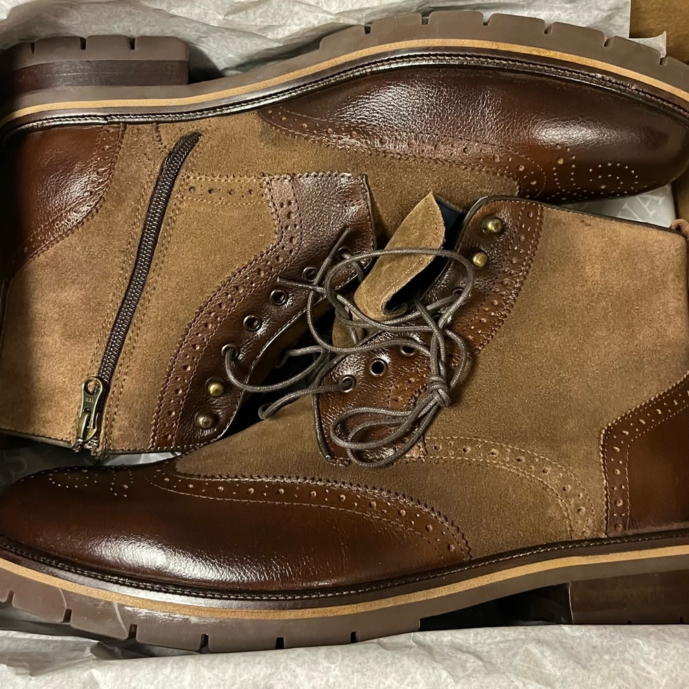 Johnston & Murphy Wingtip Boot